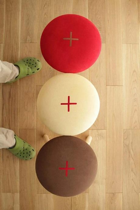 Muffin Family: los madrileños Stone Designs crean unos ingeniosos taburetes-magdalena de inspiración japonesa. 5 muffin