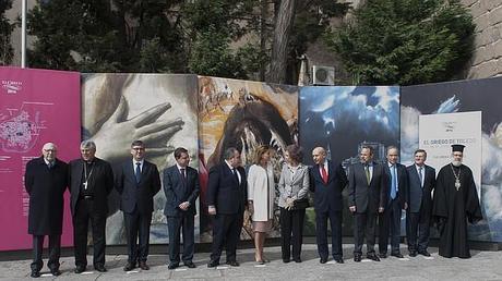 La Reina inaugura en Toledo la gran exposición sobre el Greco La Reina inaugura en Toledo la gran exposición sobre el Greco