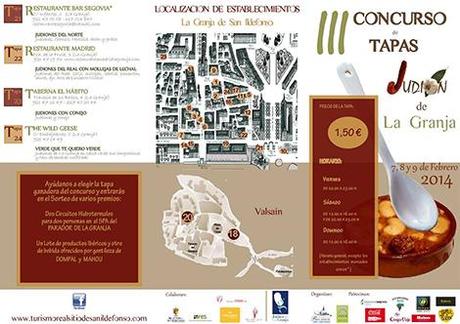 III Concurso de Tapas JudiĂłn de la Granja 2014 Haz click para ampliar la fotografĂa!!