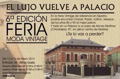 FERIA MODA VINTAGE SEXTA EDICIÓN