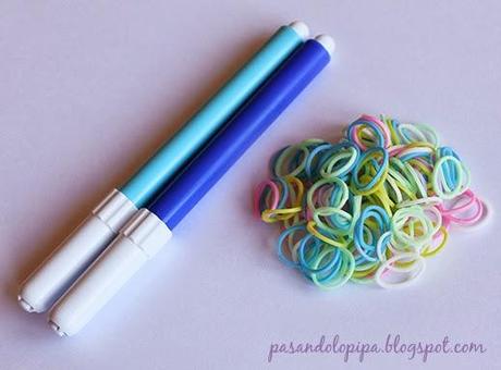 pasandolopipa | DiY Loom bands o pulseras de gomitas (material) pasandolopipa | DiY Loom bands o pulseras de gomitas (material)