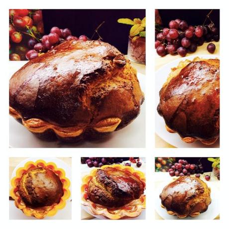 Bizcocho de leche y almíbar de uva con cubierta de chocolate la foto-1658_Fotor