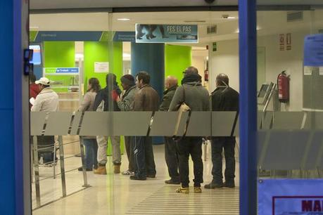 La señora del banco La señora del banco