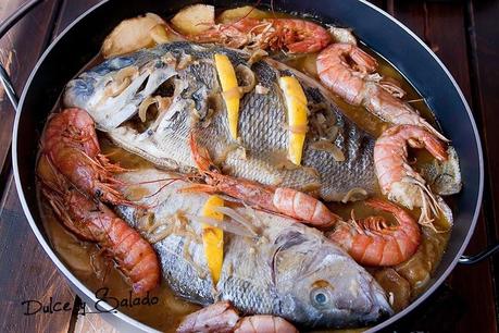 CHOPA GUISADA A LA SIDRA CHOPA GUISADA A LA SIDRA