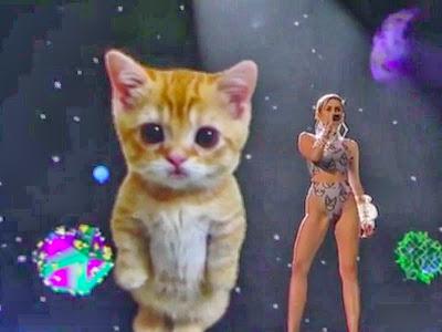 Miley Cyrus se tatúa un gato en el interior del labio Miley Cyrus se tatúa un gato en el interior del labio