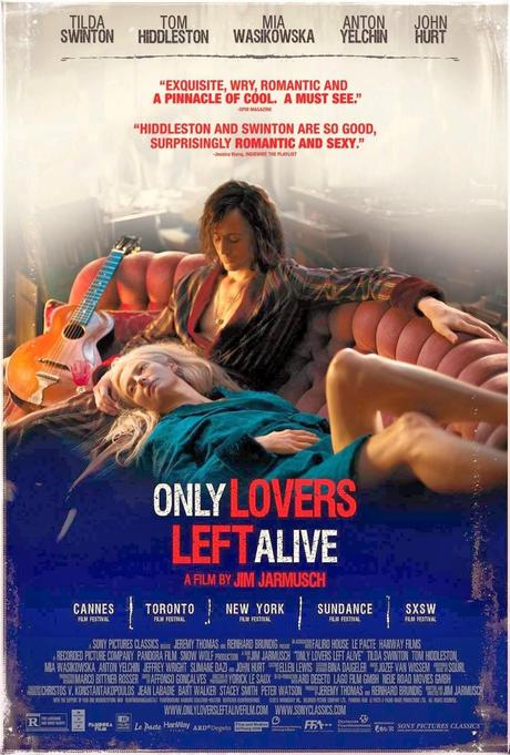 NUEVO CARTEL PARA USA DE ‘ONLY LOVERS LEFT ALIVE’ CON TOM HIDDLESTON Y TILDA SWINTON