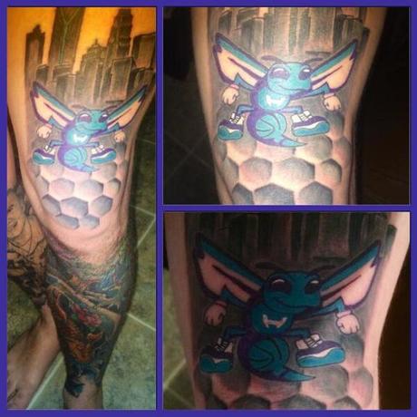 gnarly-hornets-fan-tattoo