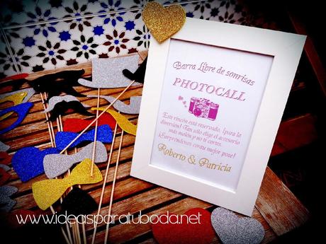 PHOTOCALL. Accesorios para tu Boda