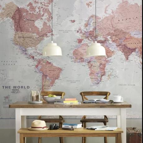 Mapas para decorar tus espacios imagen 5