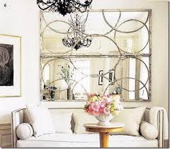 Lindas salas decoradas con espejos