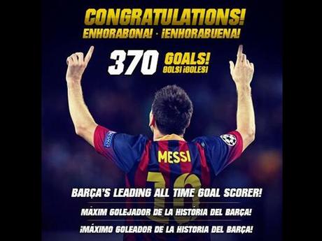 MESSI ES GOLEADOR HISTÓRICO MESSI ES GOLEADOR HISTÓRICO