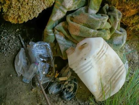 Limpieza de una cavidad en Villacarrillo Limpieza de una cavidad en Villacarrillo