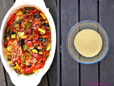 COUS-COUS CON VERDURAS ASADAS COUS-COUS CON VERDURAS ASADAS