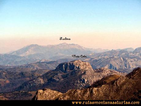 Ruta Pico Vízcares: Desde la cima del Vízcares, vista del Turbina y Mota Cetín Ruta Pico Vízcares: Desde la cima del Vízcares, vista del Turbina y Mota Cetín