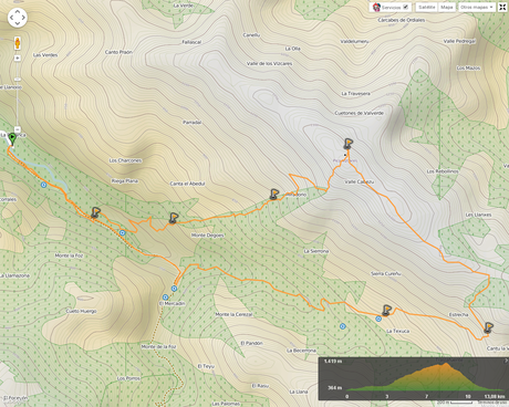 Ruta de Montaña en Asturias: Pico Vízcares (1.420 m.) Ruta de Montaña en Asturias: Pico Vízcares (1.420 m.)