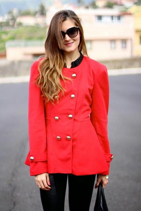 Red, leather & leopard Red, leather & leopard