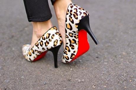 Red, leather & leopard Red, leather & leopard