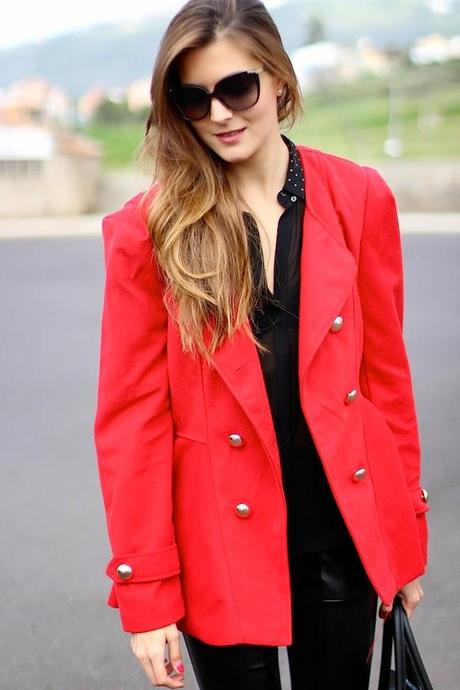 Red, leather & leopard Red, leather & leopard