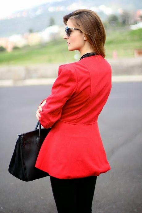 Red, leather & leopard Red, leather & leopard