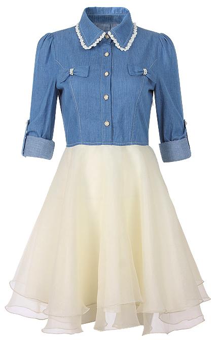 Venta de primavera en Sheinside vestidodenimshe