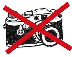 Prohibido hacer fotos cuando todos llevamos una cámara en el bolsillo #prohibido hacer fotos