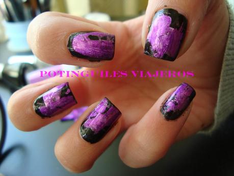 Manicureando: primeros pinitos con el foil Manicureando: primeros pinitos con el foil