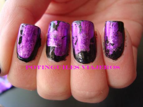 Manicureando: primeros pinitos con el foil Manicureando: primeros pinitos con el foil