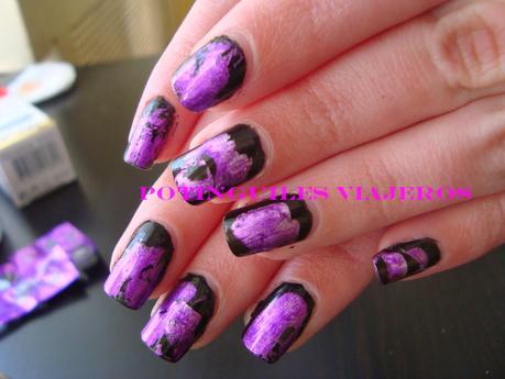 Manicureando: primeros pinitos con el foil Manicureando: primeros pinitos con el foil