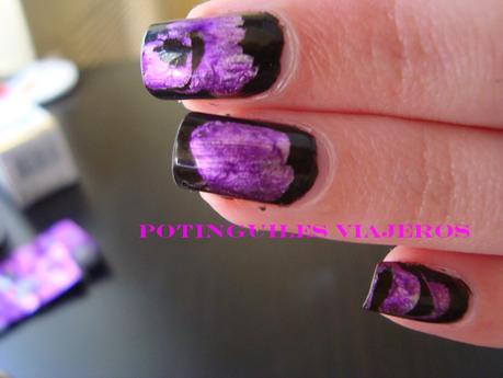 Manicureando: primeros pinitos con el foil Manicureando: primeros pinitos con el foil