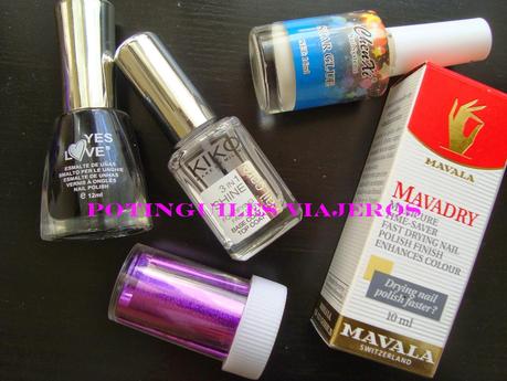 Manicureando: primeros pinitos con el foil Manicureando: primeros pinitos con el foil