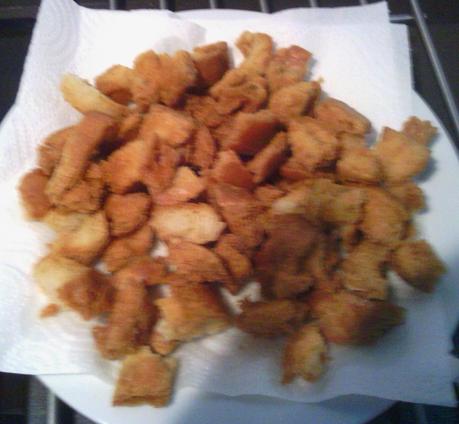 Crema de verduras con picatostes en olla rápida Crema de verduras con picatostes en olla rápida