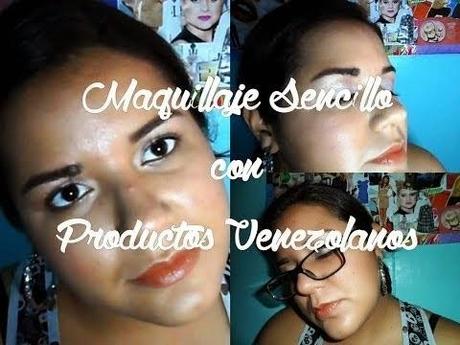 Maquillaje sencillo con productos venezolanos