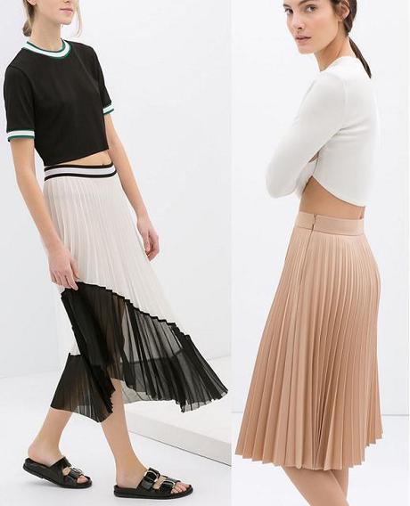 Faldas plisadas Faldas plisadas