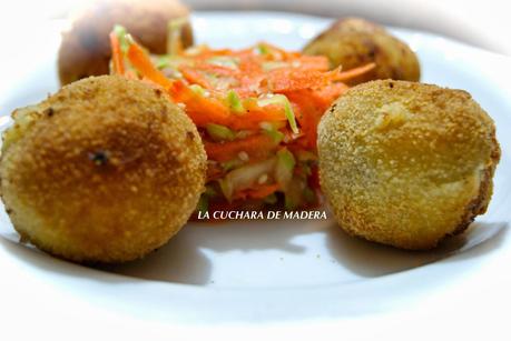 CROQUETAS O BOLITAS DE BATATA CROQUETAS O BOLITAS DE BATATA