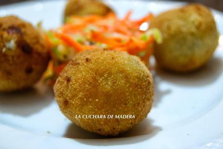 CROQUETAS O BOLITAS DE BATATA CROQUETAS O BOLITAS DE BATATA