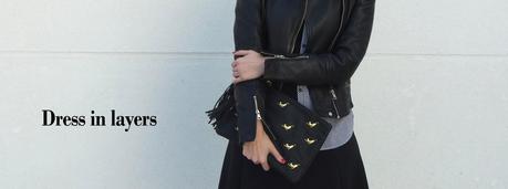 Vestir por capas con Biker Zara Vestir por capas con Biker Zara