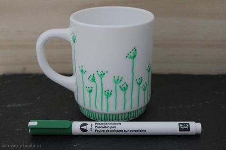 taza personalizada y té de los ricos para recibir la primavera taza diy dryb1