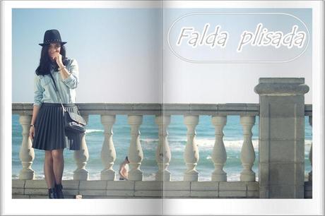 Falda plisada Falda plisada