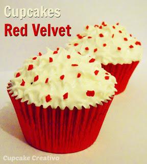 Receta Cupcakes Red Velvet, Crema de Queso