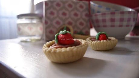 Tartaletas de Strawberry Curd Tartaletas de Strawberry Curd