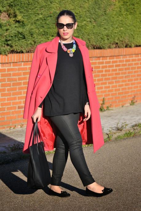 Rocking the coat Rocking the coat