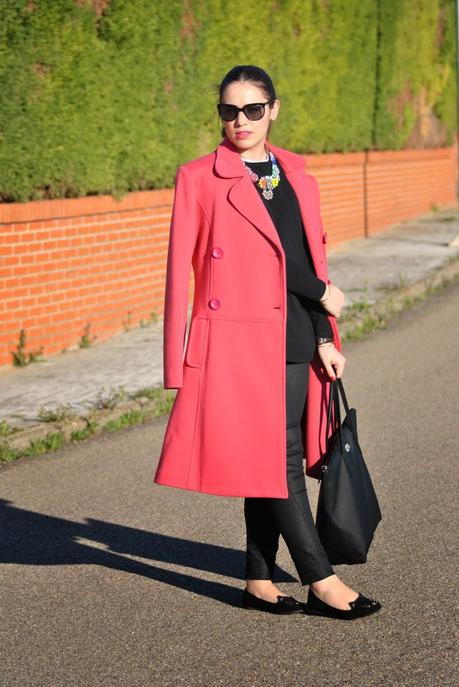 Rocking the coat Rocking the coat