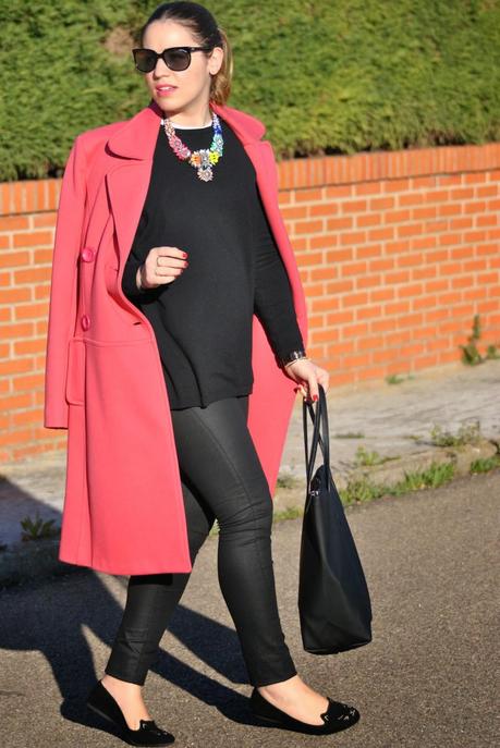 Rocking the coat Rocking the coat