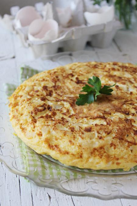 Tortilla de bacalao