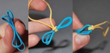 Cómo hacer pulseras y collares con gomas elásticas