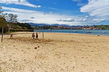 Arena, mar y nieve en San Vicente