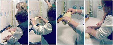 Borrachuelos de la tita Conchi lavando masa harina borrachuelos