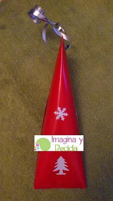 Regalo en forma de triangulo Regalo en forma de triangulo