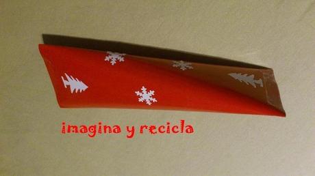 Regalo en forma de triangulo Regalo en forma de triangulo