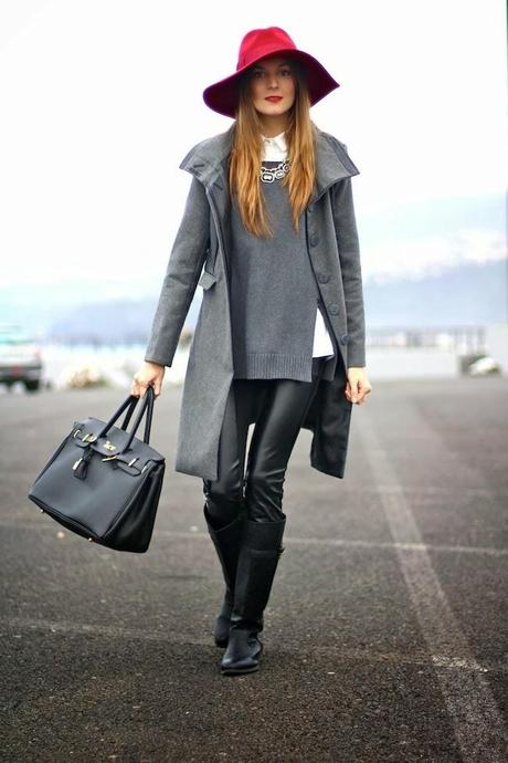 Como combinar pantalones de cuero / How to combine a leather pants Como combinar pantalones de cuero / How to combine a leather pants